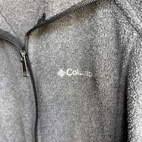 Columbia men’s medium fleece gray jacket - Picture 5 of 6